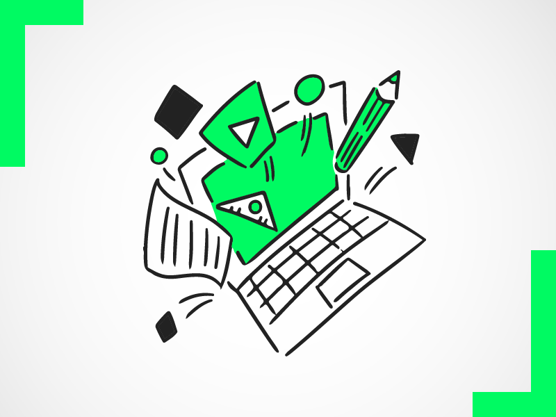 デザインシステム診断のイラスト